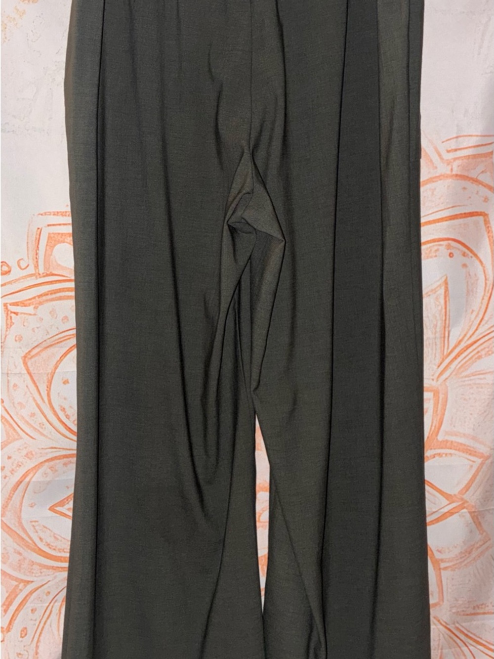 Democracy Dark Gray/Black Wide-Leg Pull-On Pants - Picture 3 of 9
